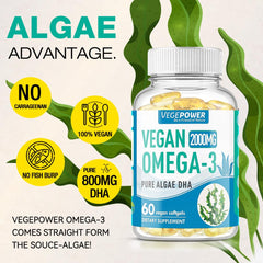 VEGEPOWER label highlights carrageenan-free and gluten-free formula