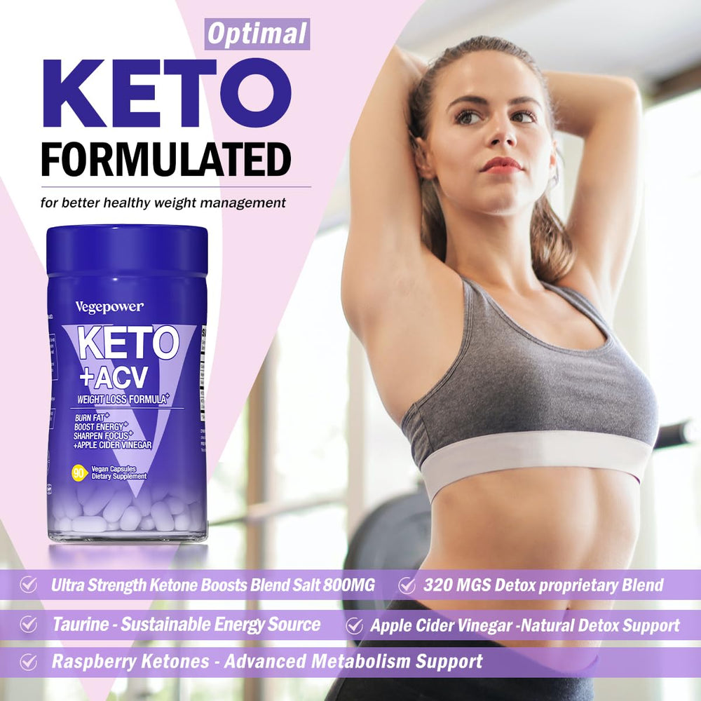 VEGEPOWER Keto Pills kitchen scene suggesting a simple daily routine