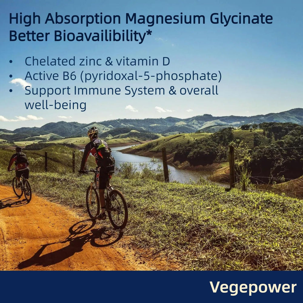 VEGEPOWER third-party tested seal ensures product purity.