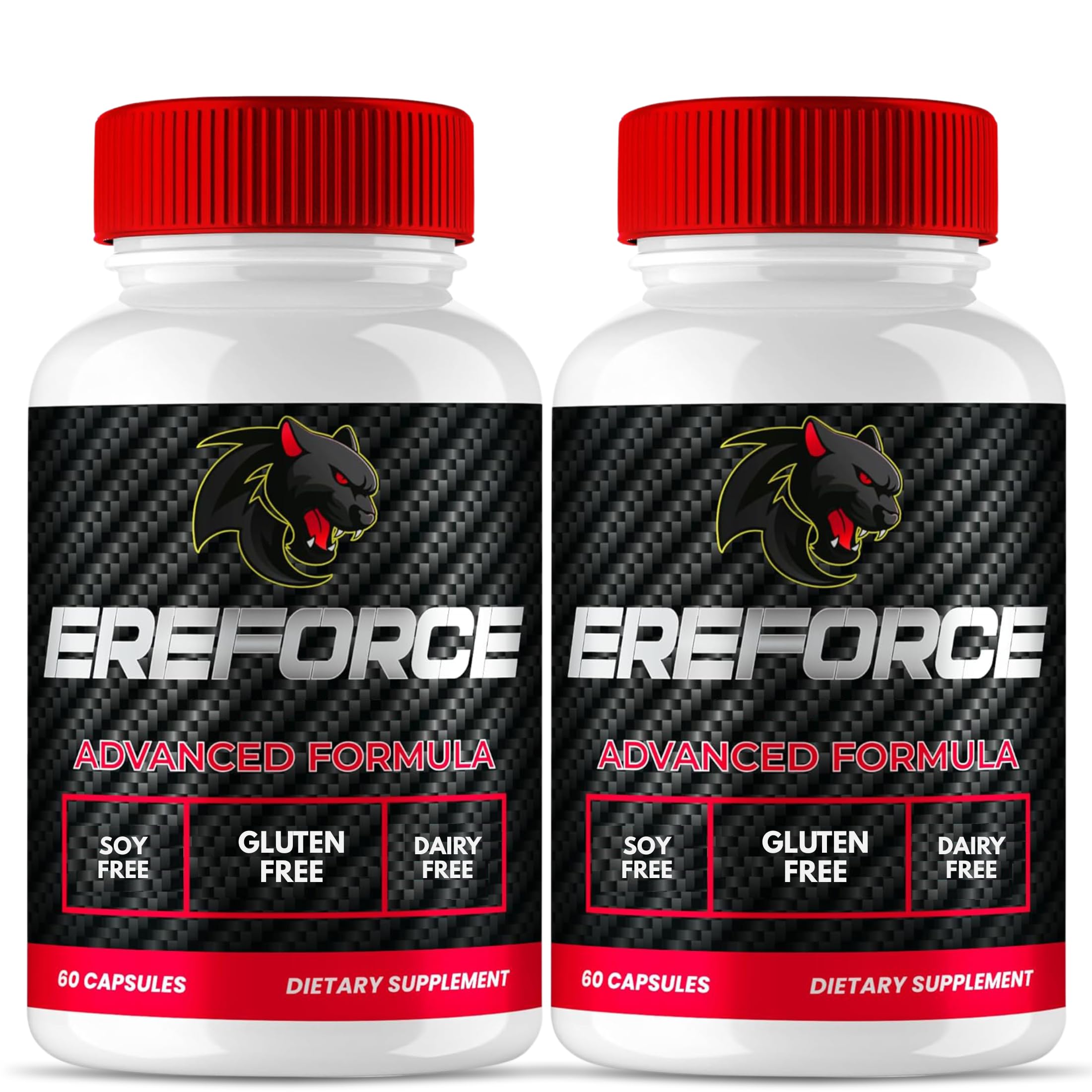 VegHerbs Original Ereforce bottle front showing premium natural capsules for daily balance
