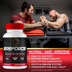 VegHerbs Original Ereforce capsules pack demonstrates convenient two-bottle value for daily wellness