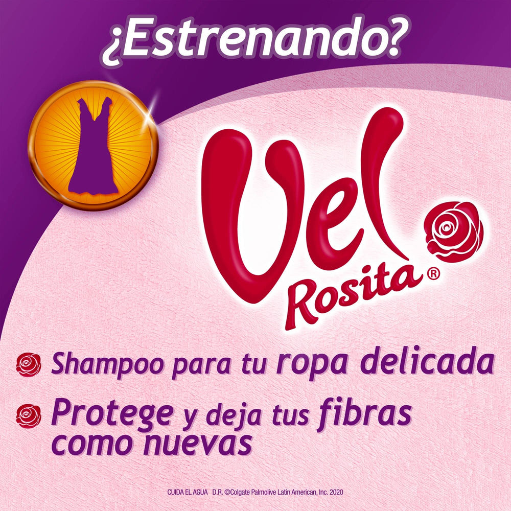 Vel Rosita Delicada bottle cap for precise dosing.