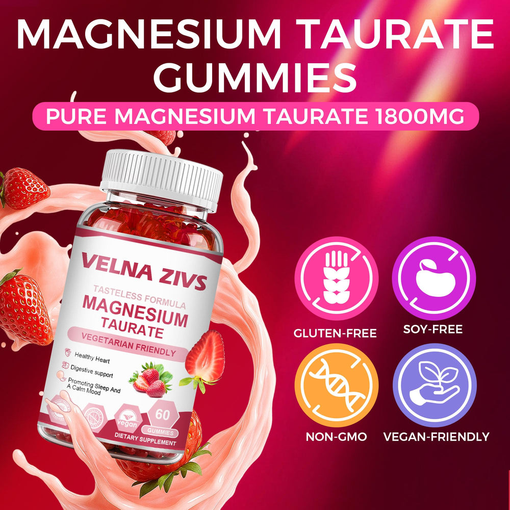Close-up of Velna zivs gummies highlighting strawberry flavor and soft texture.