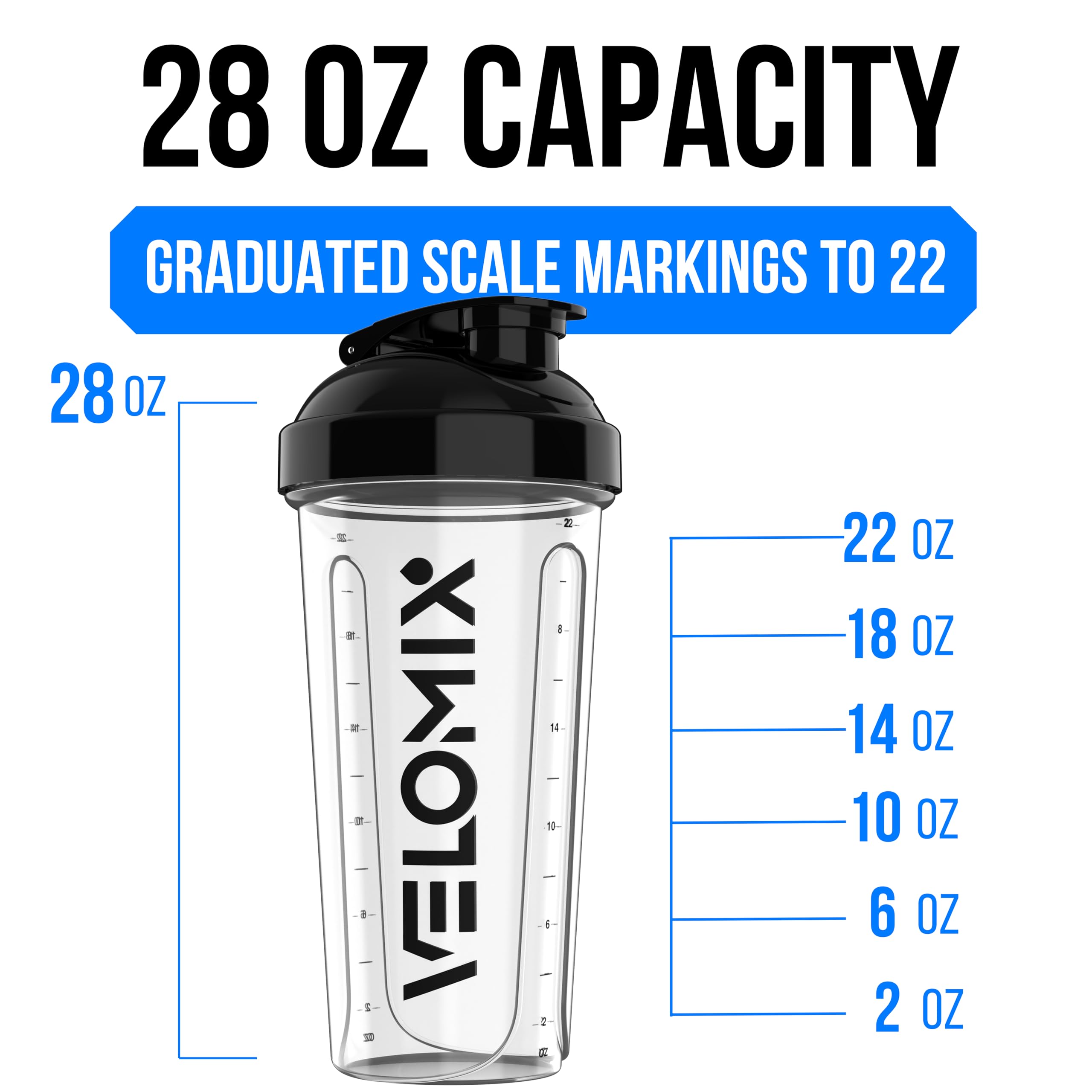 Velomix dishwasher-safe design simplifies cleanup after training sessions