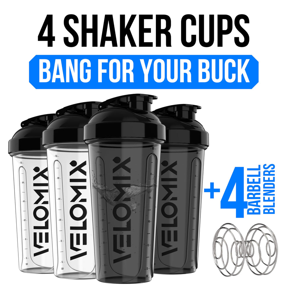 Velomix leak-proof twist lid keeps spills contained during workouts