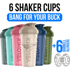 VELOMIX easy clean shaker ideal for quick rinses after workouts