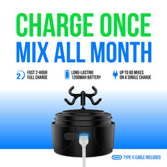 Velomix shaker base and motor show durable build for daily use.