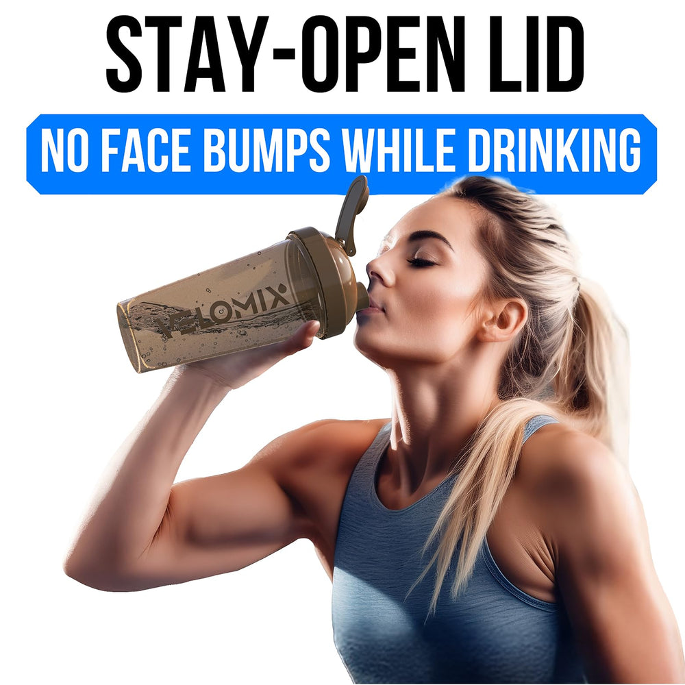 Velomix ergonomic hold-shaker offers comfortable grip during workouts
