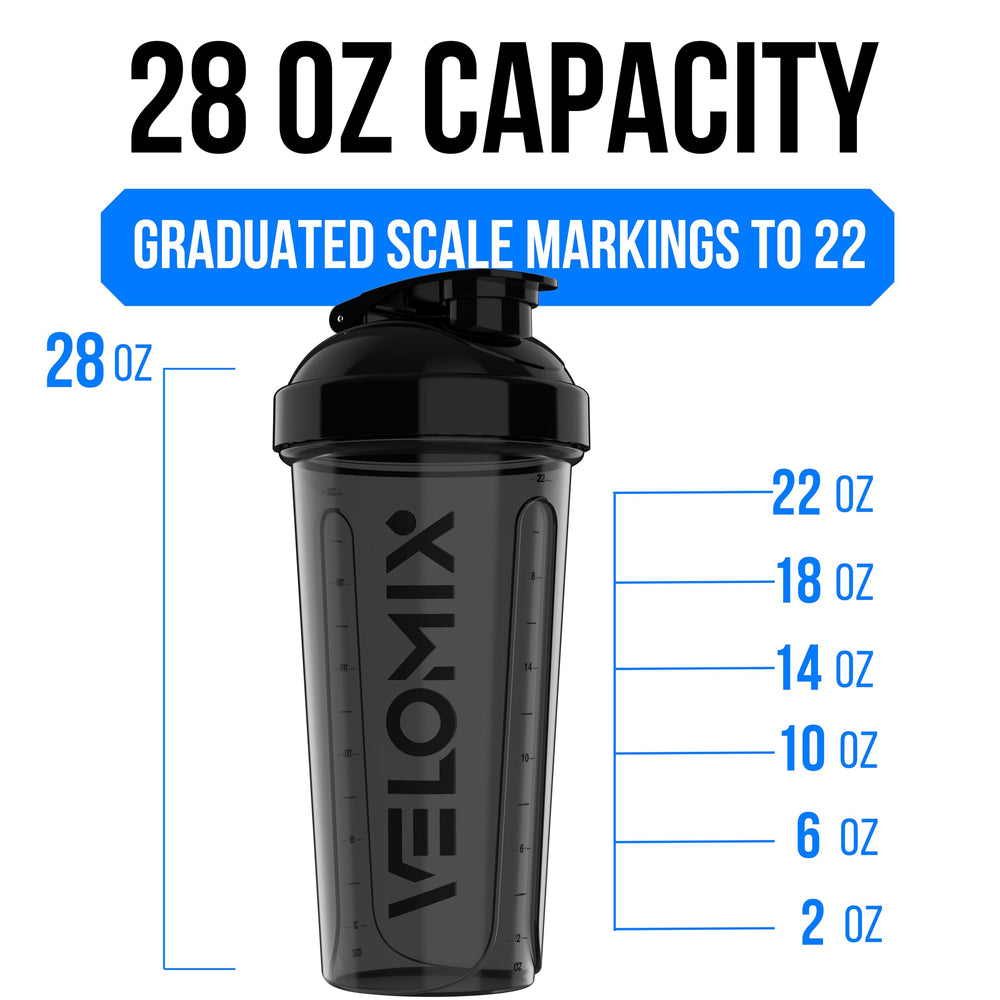 Velomix leak-proof cap close-up highlights secure seal.