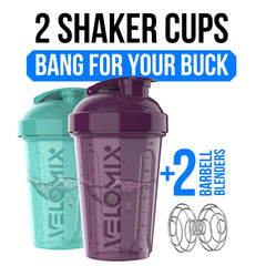 Velomix leak-proof cap keeps drinks secure during workouts and travel.