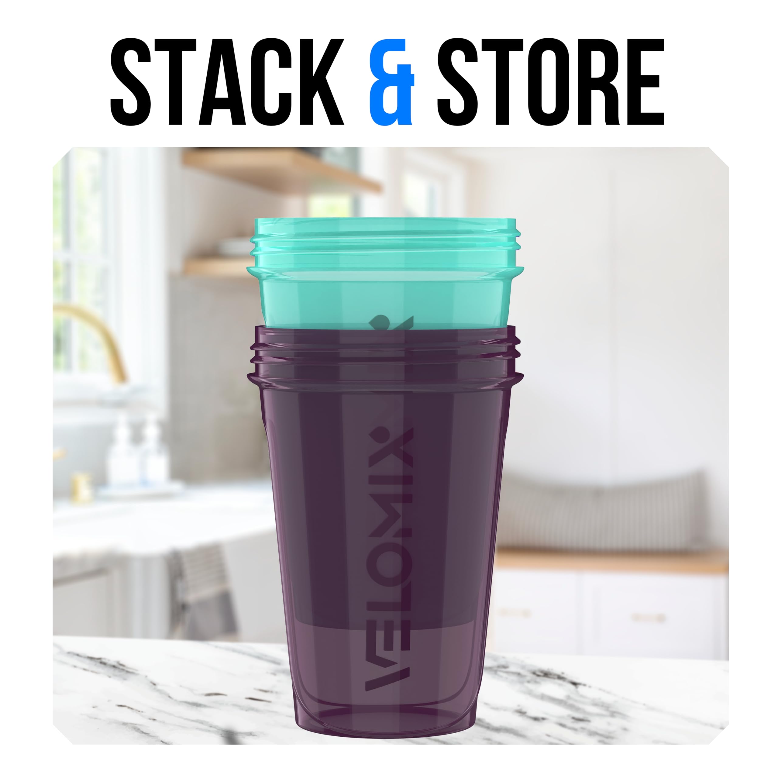 Velomix Midnight Aqua bottles withstand daily wear for active lifestyles.
