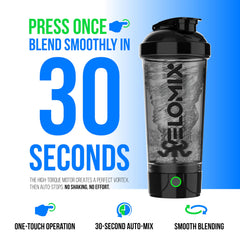 Velomix Veloblade technology blends powder to silky shakes