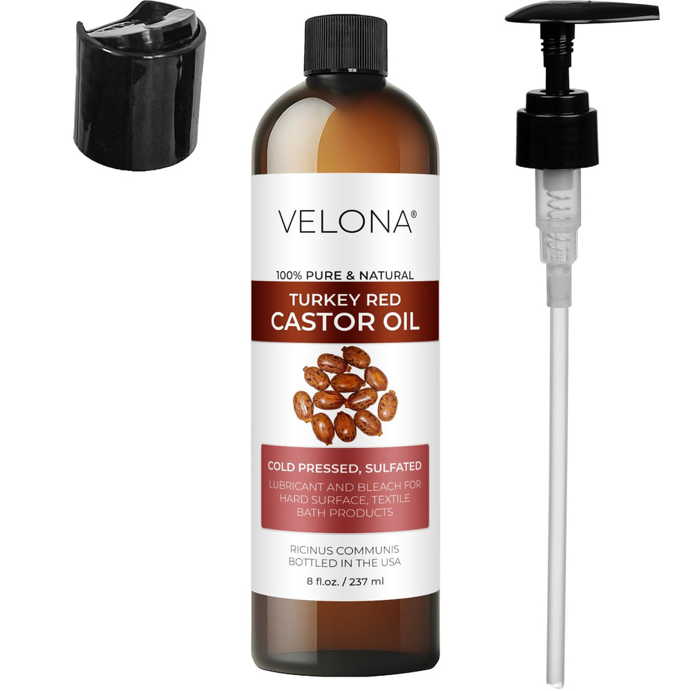 Velona Castor Oil Turkey Red skin care use, humectant properties for hydrators.