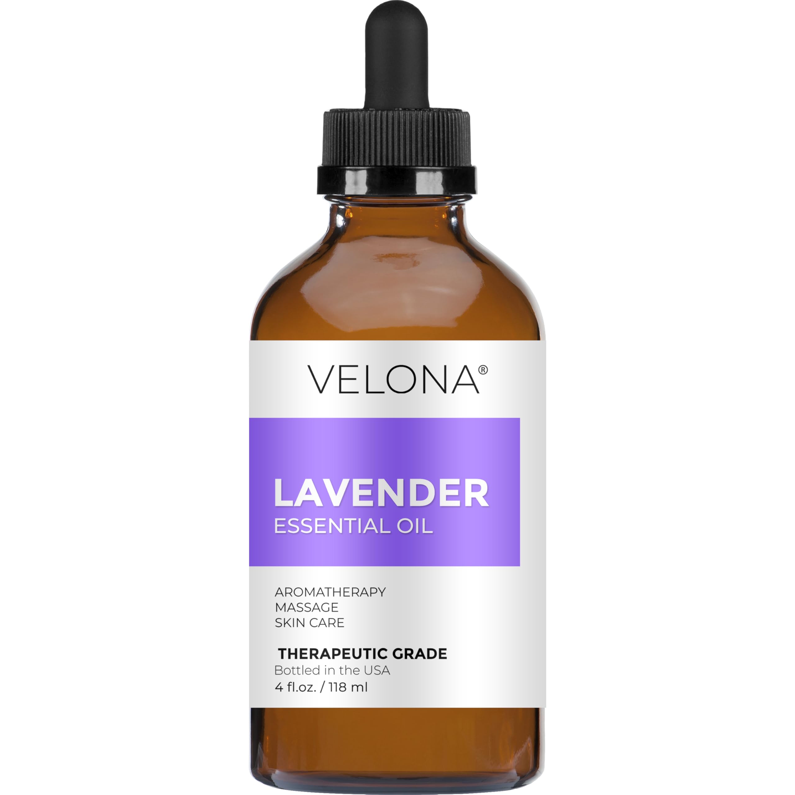 Velona Lavender oil applied to hair care for scalp refreshment