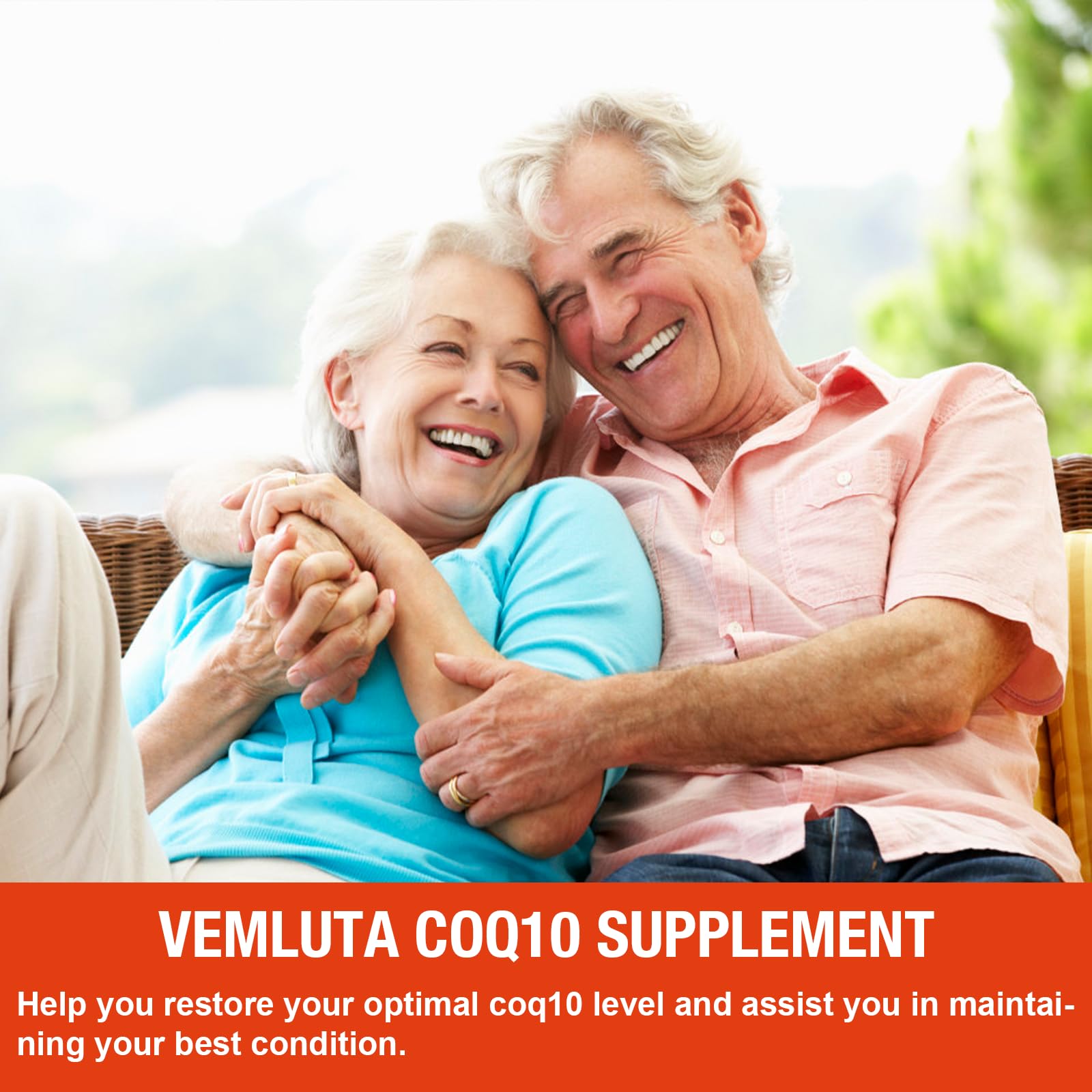 Vemluta CoQ10 gummies with omega-3 support heart energy and antioxidant protection.