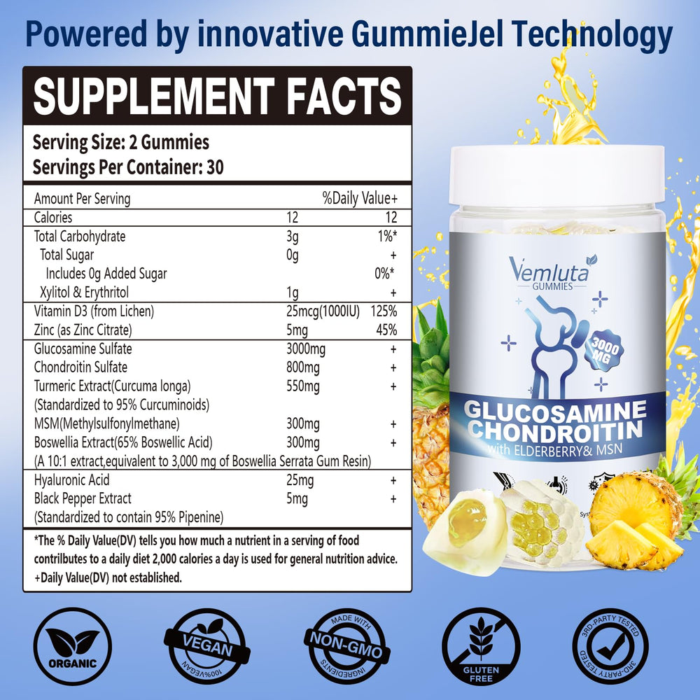 Vemluta gummies liquid-filled center suggests faster absorption and flavor