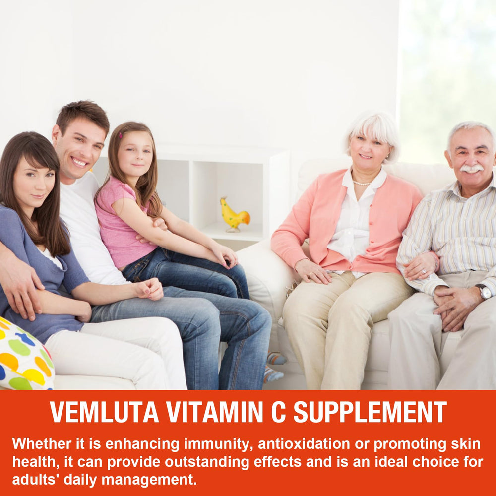 Vemluta for adults and kids shown as a convenient daily supplement.