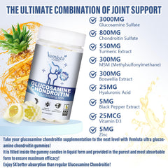 Vemluta pineapple-flavor gummies offer tasty daily intake for joints