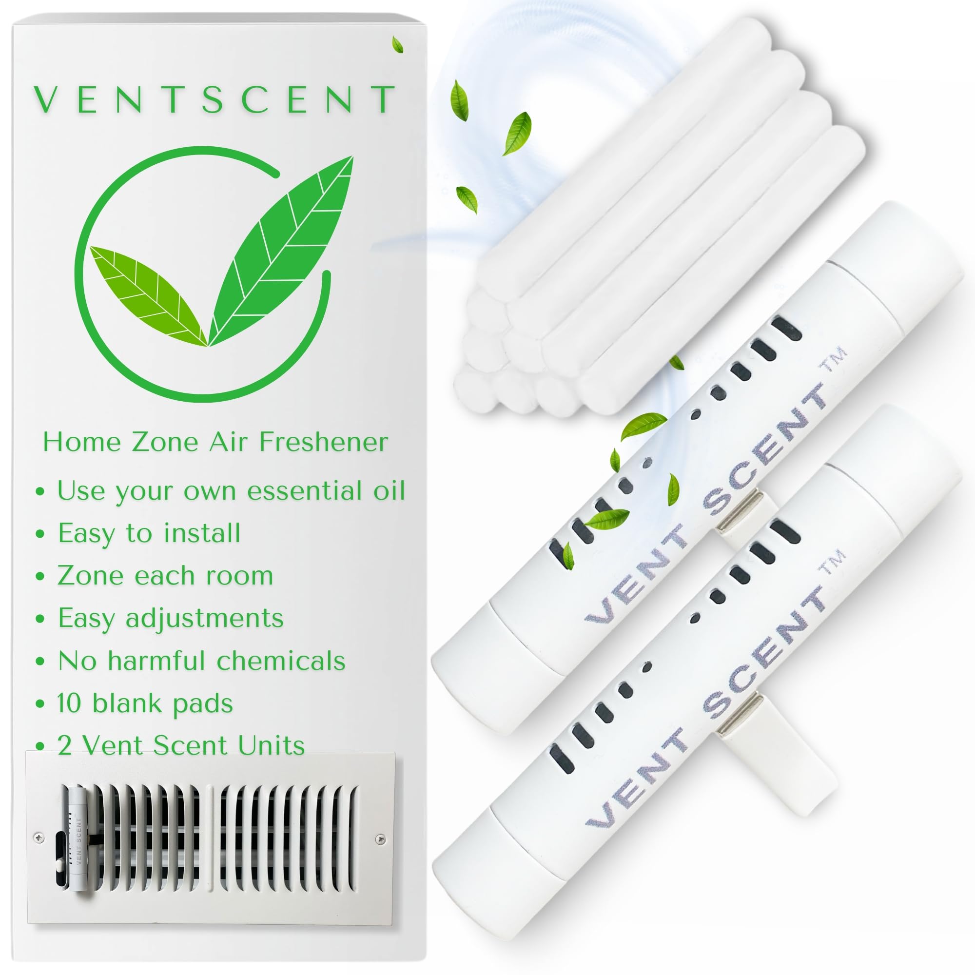 Vent Scent sticks replacement guide helps maintain consistent fragrance.