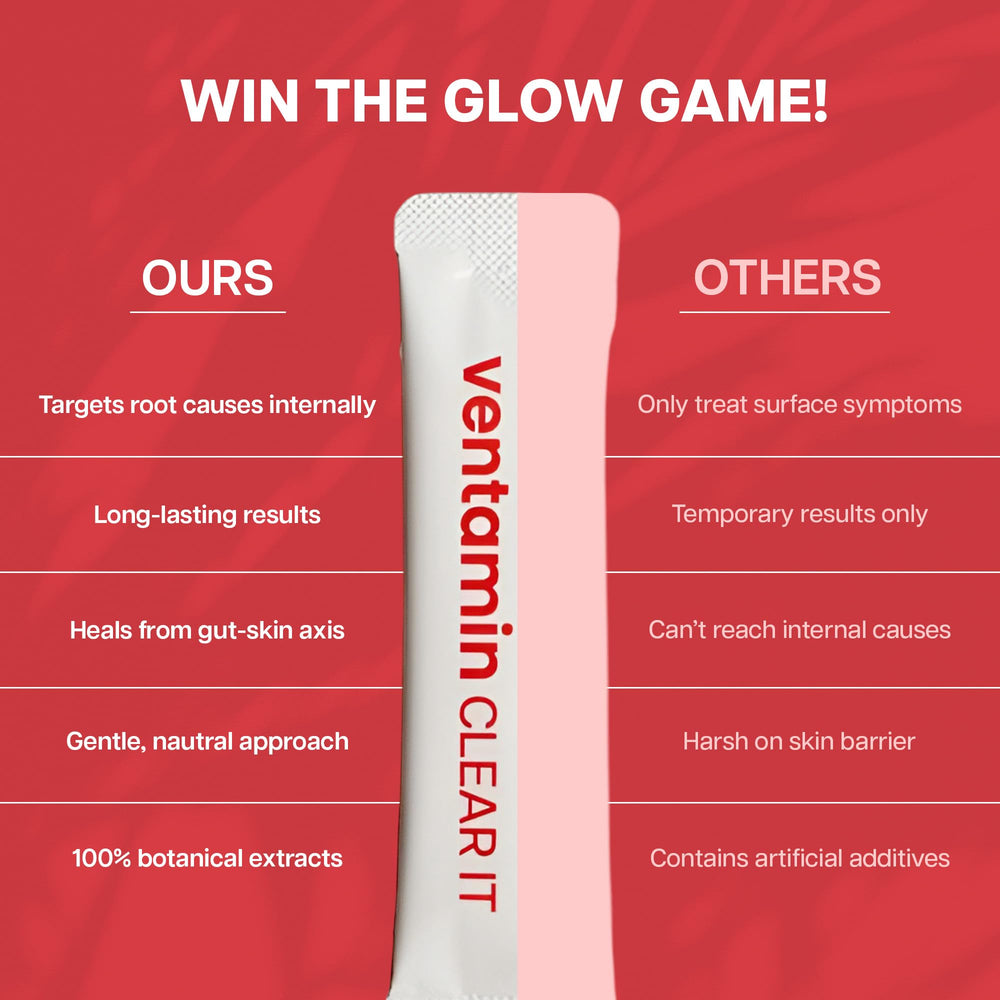 Gluten-free Ventamin Clear It formula with no artificial colors