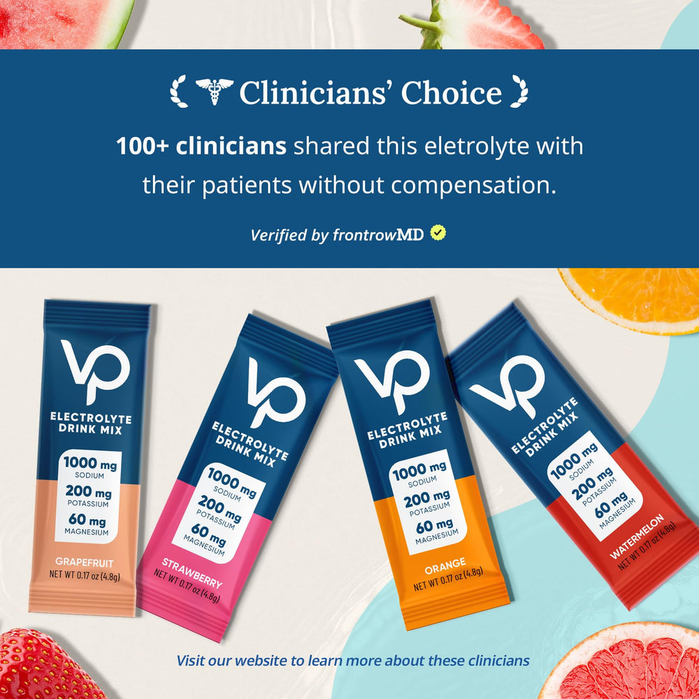 Venture Pal athlete hydration graphic promoting electrolyte balance.