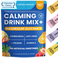 Venture Pal Calm Drink Mix bottle pouring for quick relaxation.