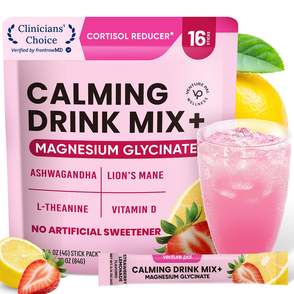 Venture Pal Calm Drink Mix bottle ready for on the go relaxation