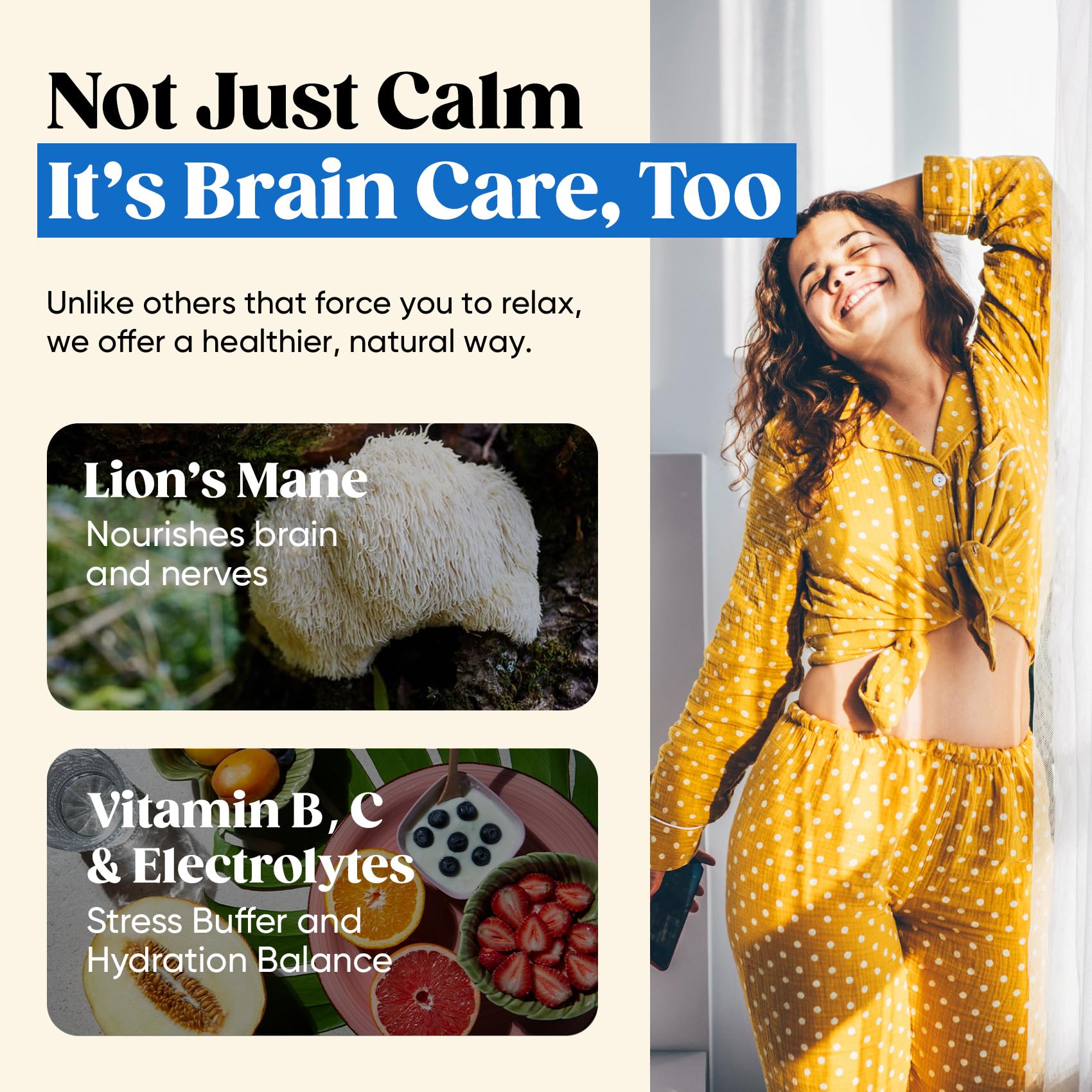 Venture Pal Calm Drink Mix with Ashwagandha for stress relief.