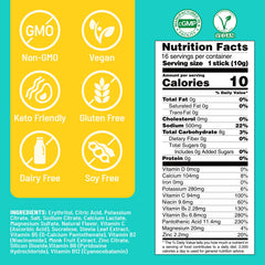 Close-up of Venture Pal electrolyte packet showing vitamin blend