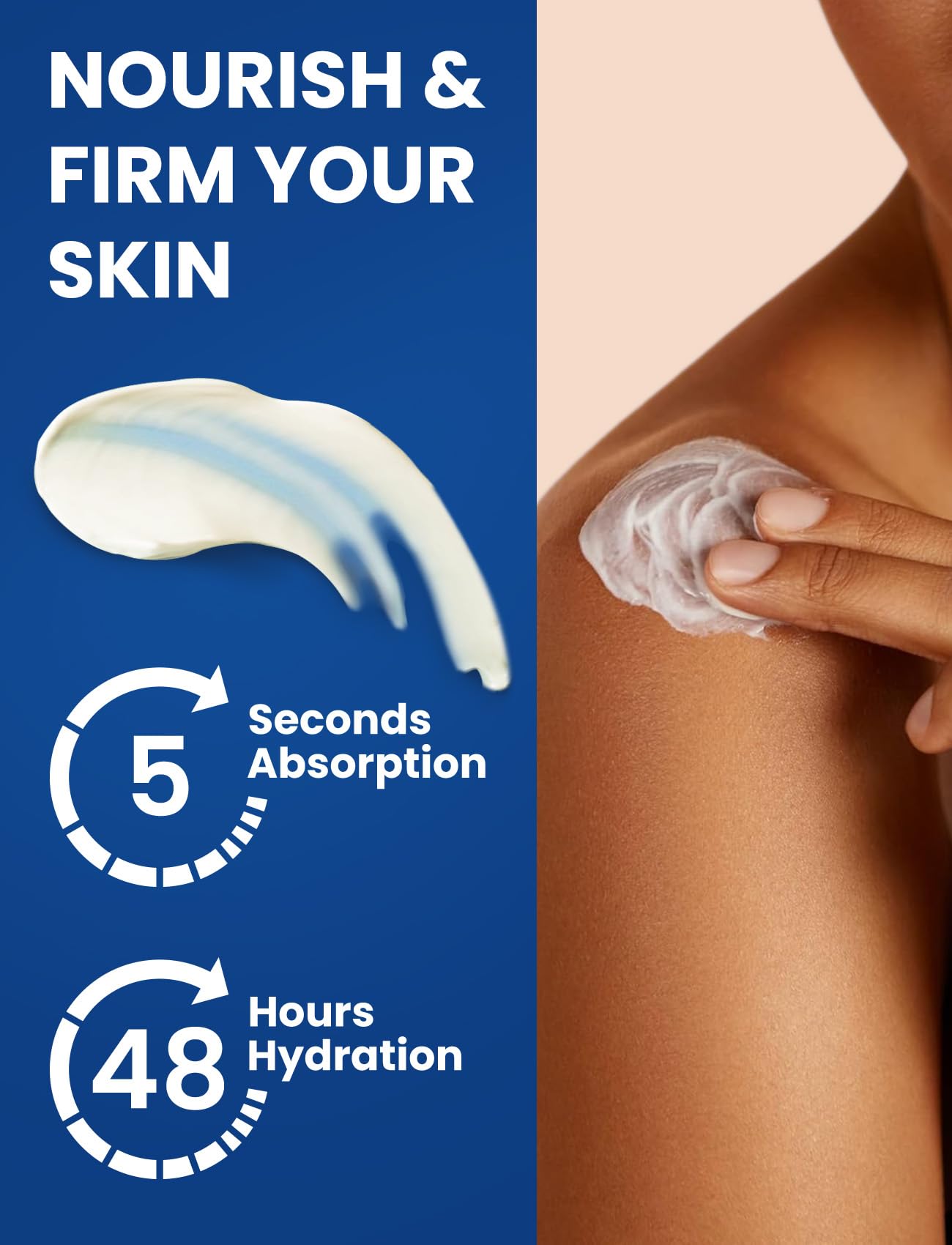 Venture Pal magnesium lotion shea butter image indicates rich moisturization