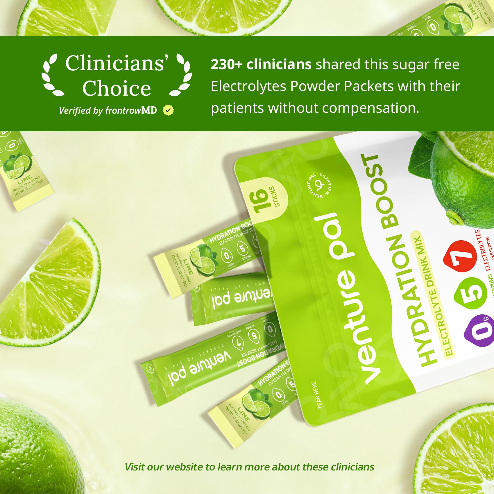Venture Pal multivitamin blend visual highlights B vitamins for daily energy support.