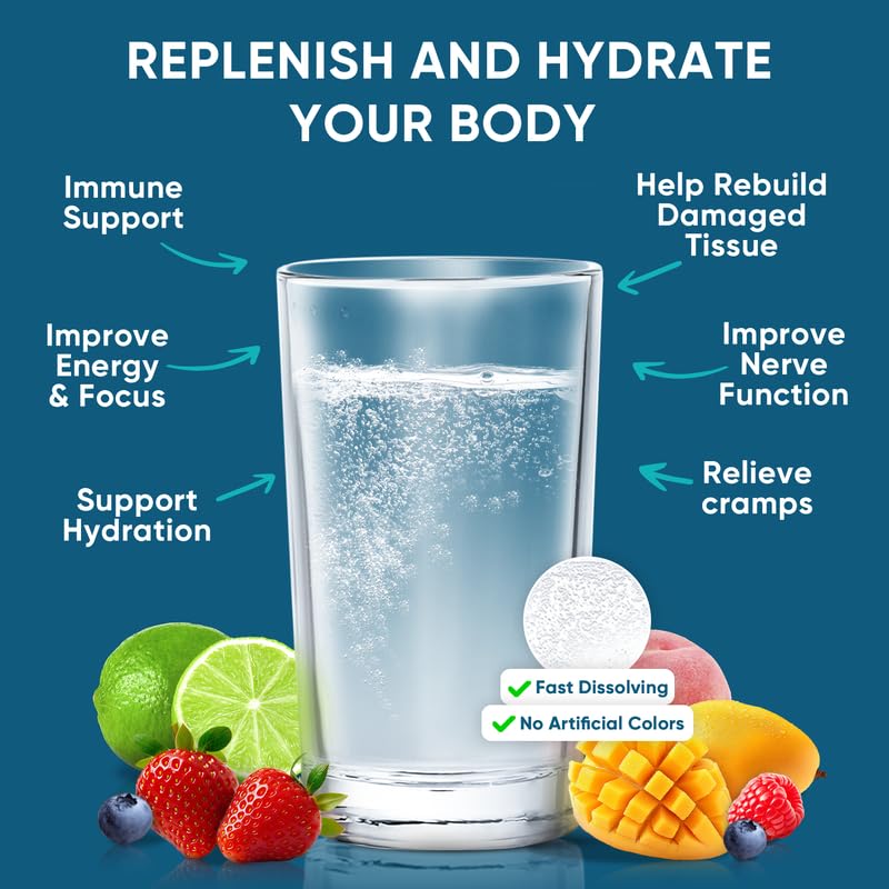 Venture Pal skin hydration support and energy from electrolytes and vitamins.