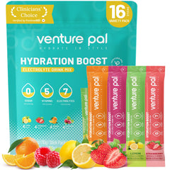 Venture Pal sugar-free electrolyte stick dissolving for rapid hydration