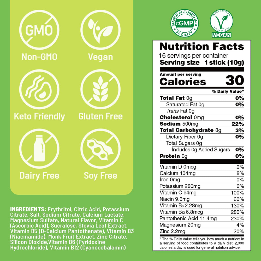 Vegan, keto, non-GMO badge emphasized on Venture Pal packaging.