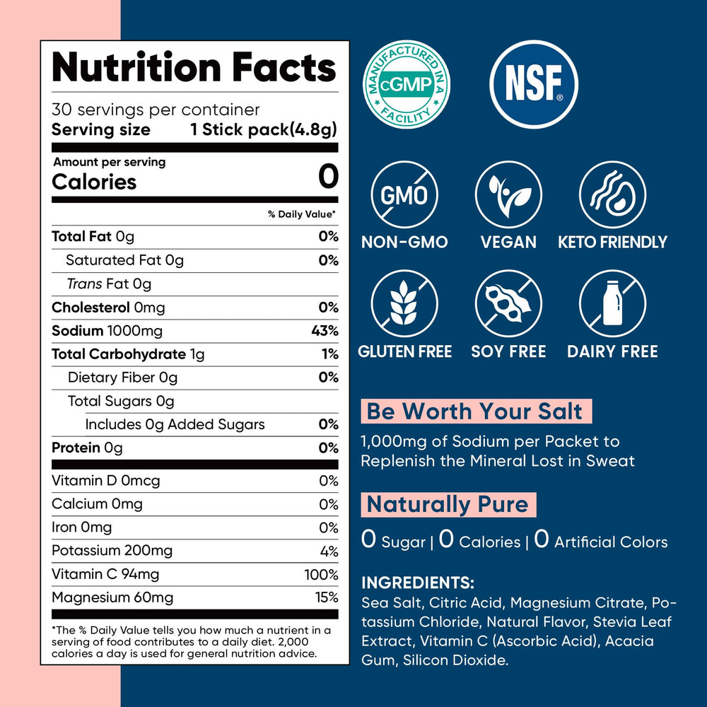 Venture Pal zero calorie, sugar-free formula shown on packaging