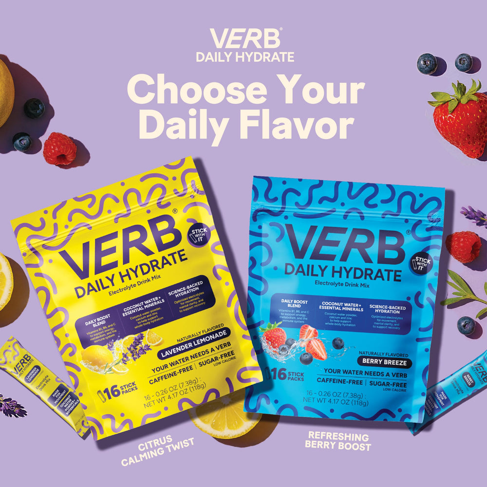 Verb Daily Hydrate scoop in pack for precise mixing