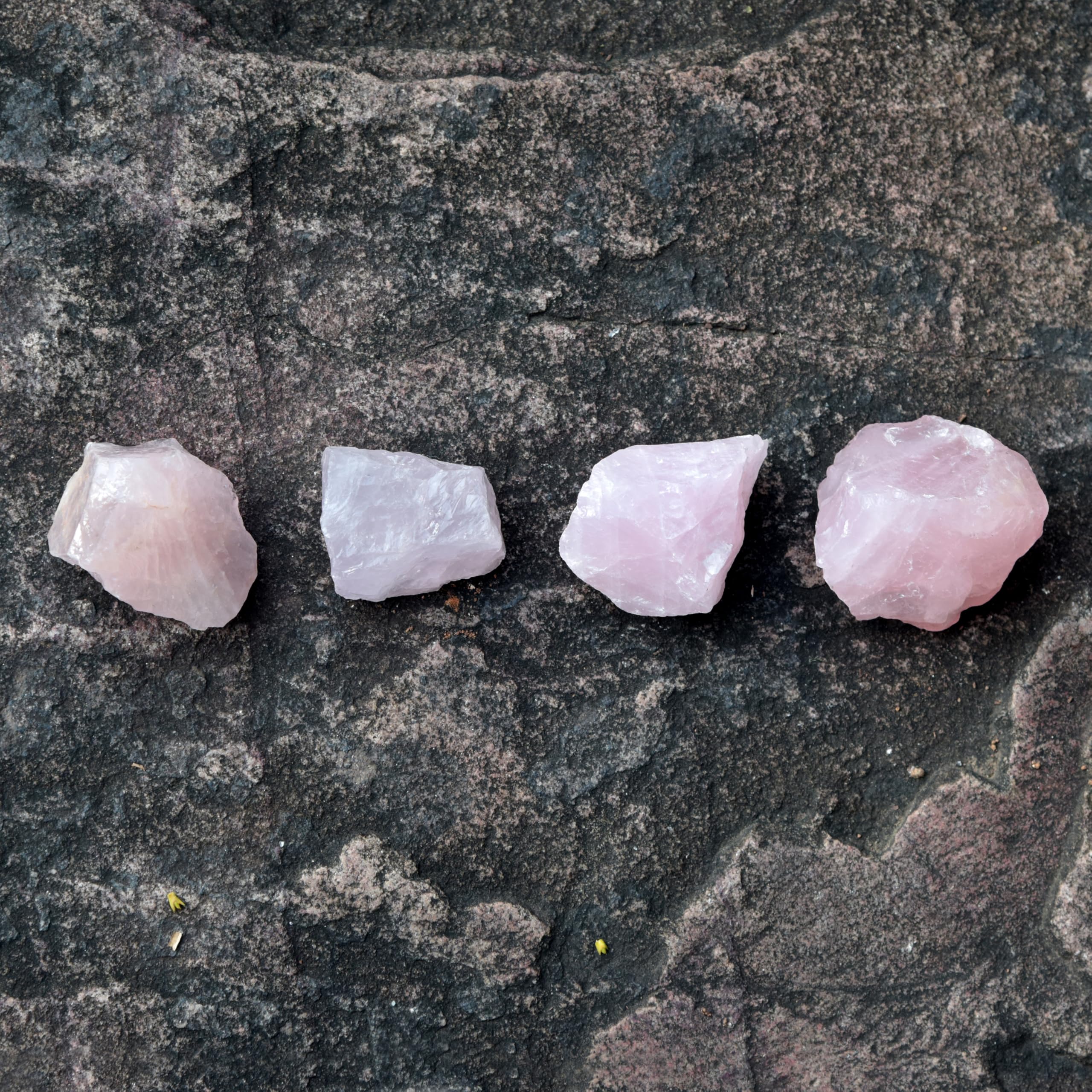 Verdalith rose quartz natural gemstone for Reiki and calm spaces