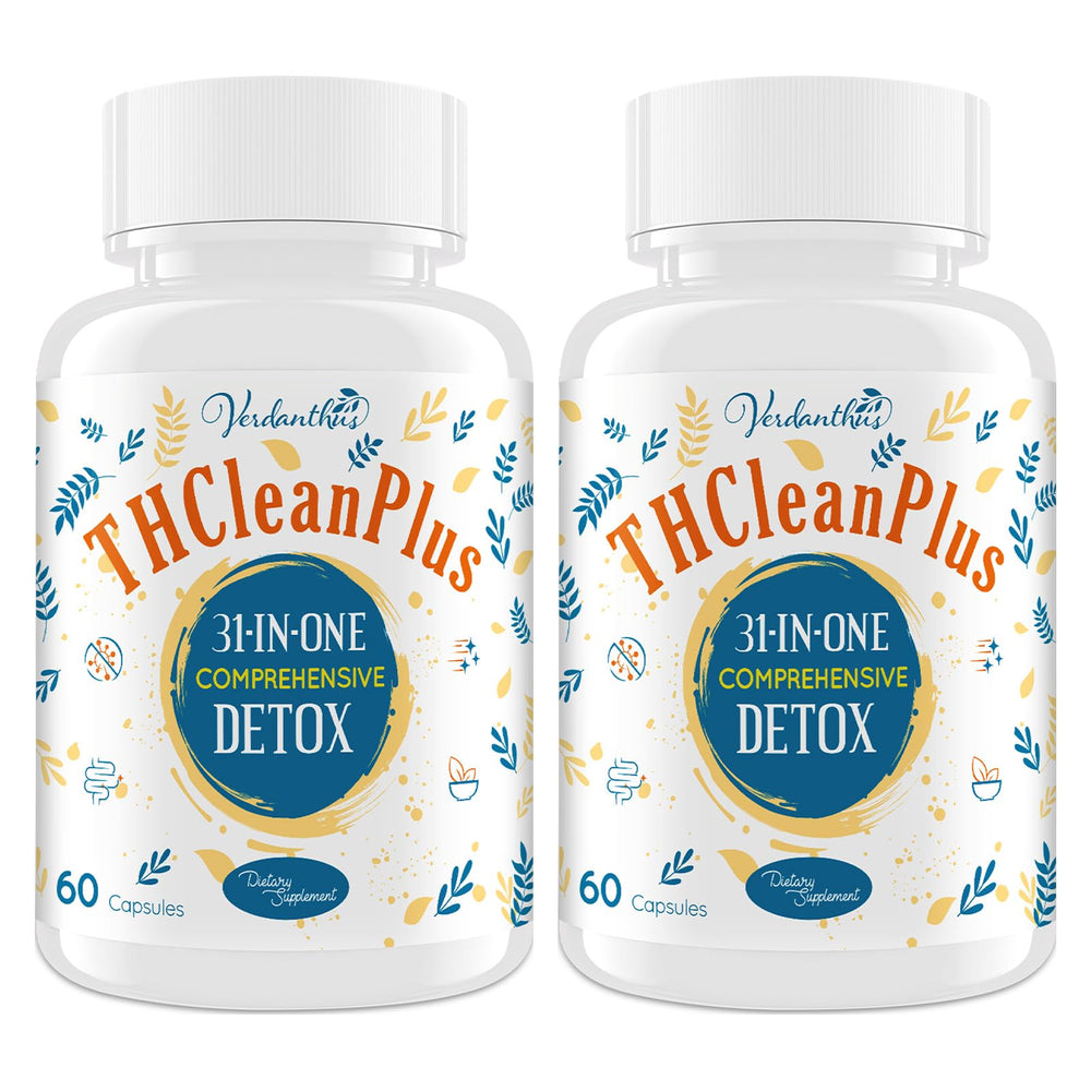 Verdanthus 31-in-1 detox bottle front supports daily wellness.