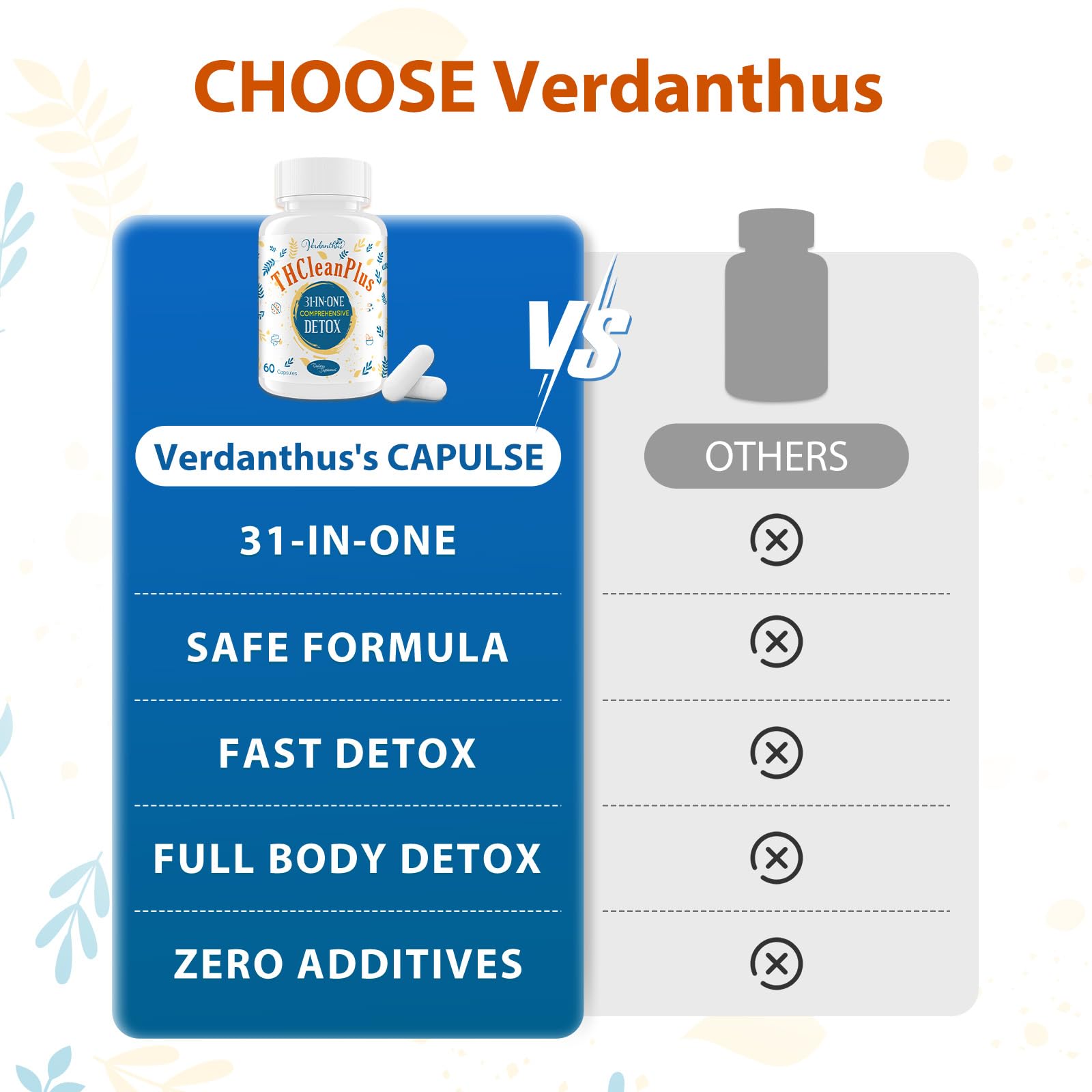 Verdanthus daily-use scene with bottle and glass for easy wellness habit.