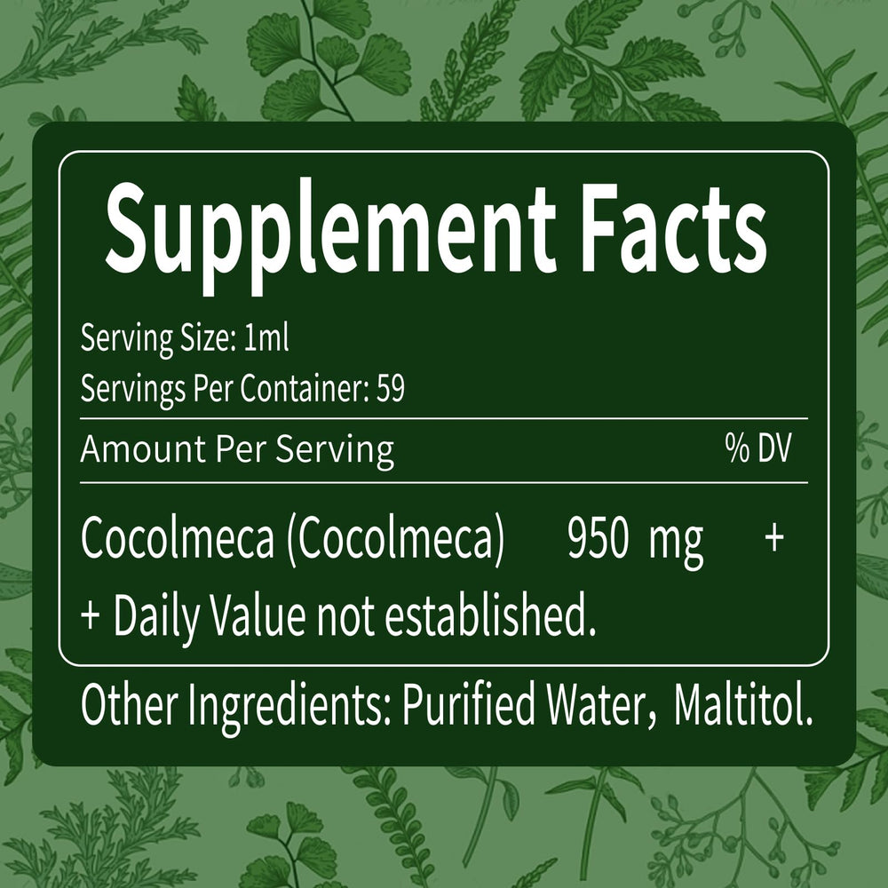 Verdeherb Cocolmeca drops with daily juice use for routine detox