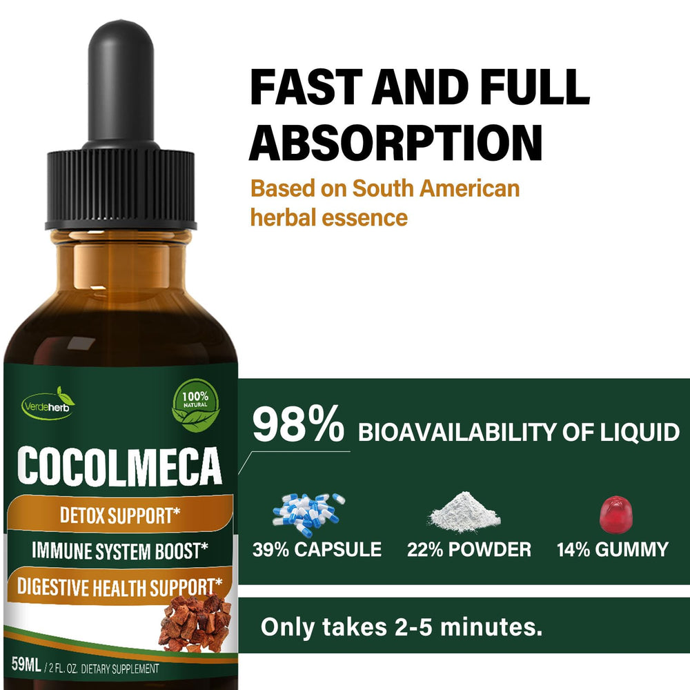 Verdeherb Cocolmeca label closeup showcases premium extract quality