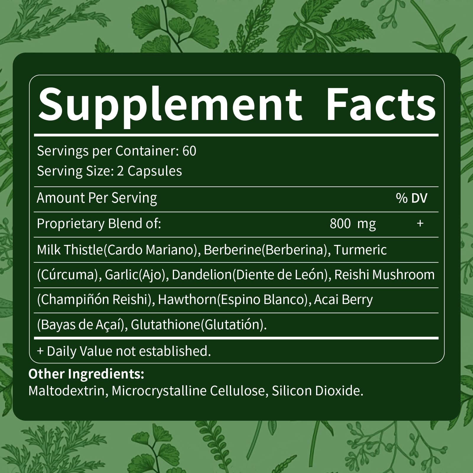 Verdeherb packaging on wooden table with natural supplement aesthetic.