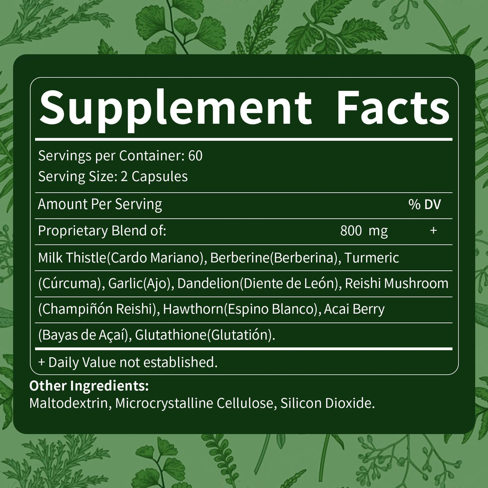 Verdeherb packaging on wooden table with natural supplement aesthetic.