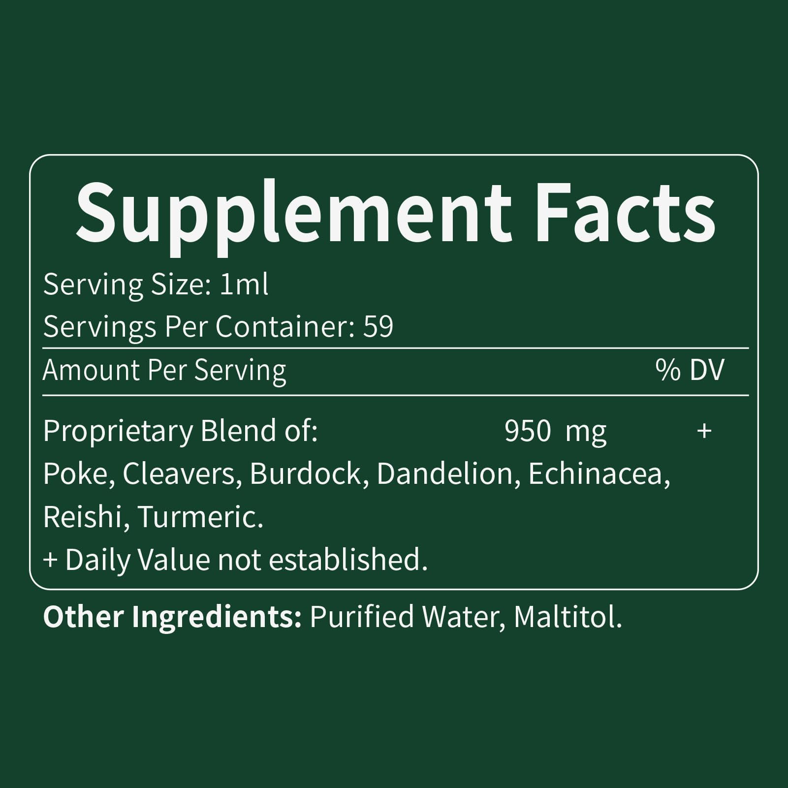 Verdeherb Poke Drops packaging emphasizing CGMP quality commitment.