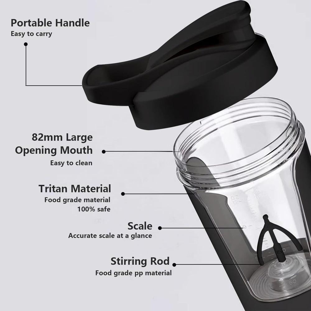 Food-grade Tritan material ensuring durability and odor resistance