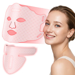 Maskara Verfubo con luz roja para rostro con beneficio de tono uniforme y brillo natural