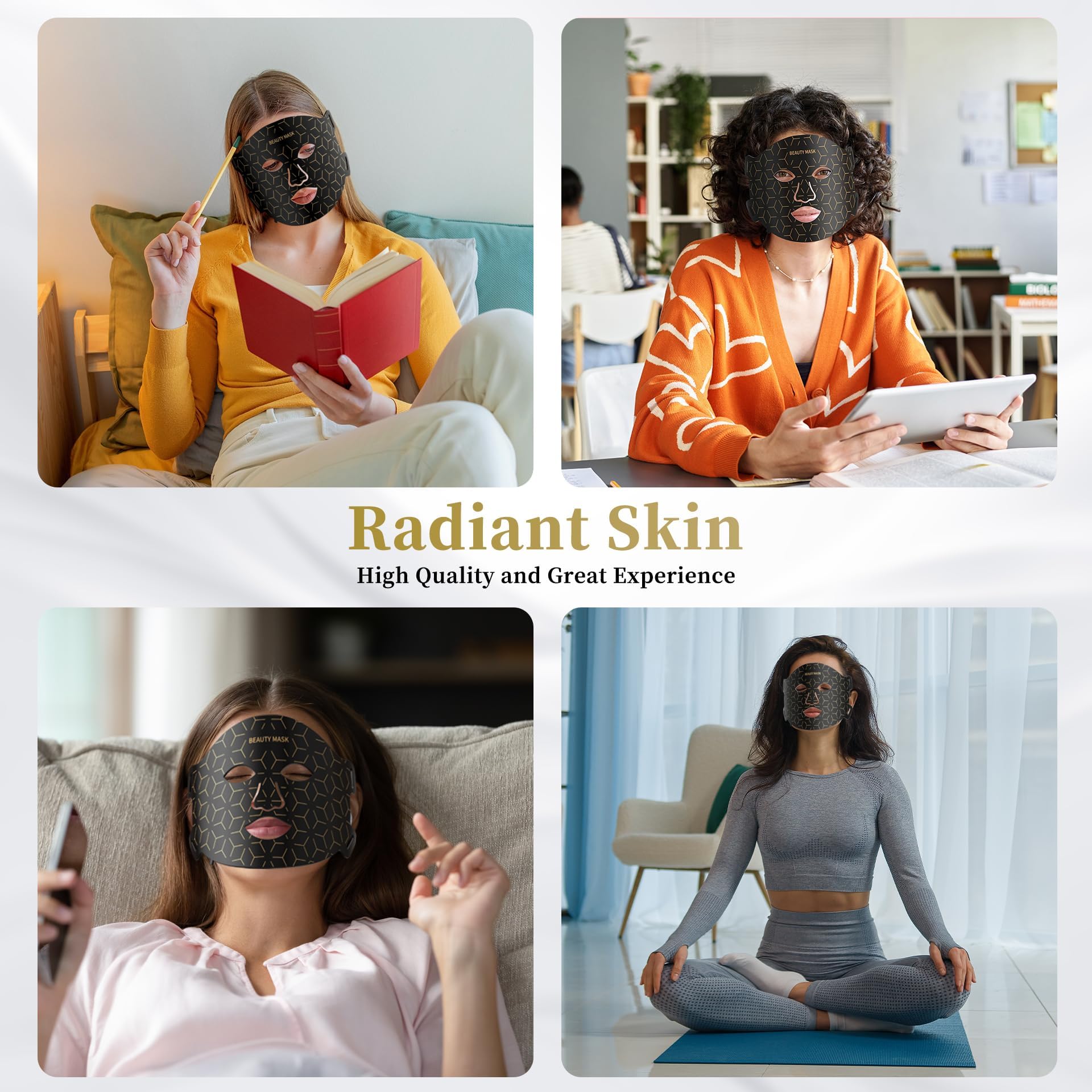 Verfubo silicone design offers comfortable sessions for sensitive skin.
