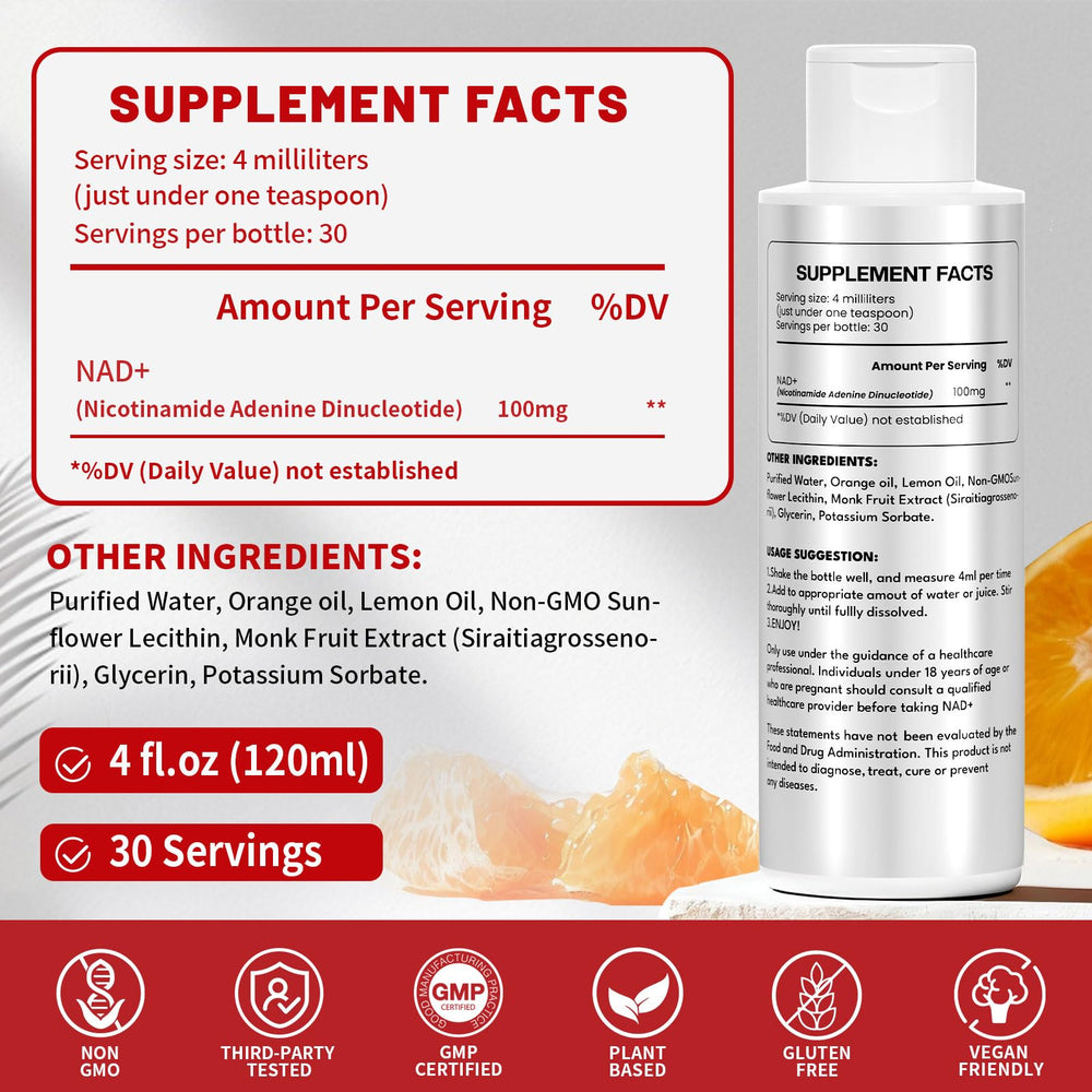 Vervidora NAD+ measuring cup helps accurate daily dosing for consistent usage.