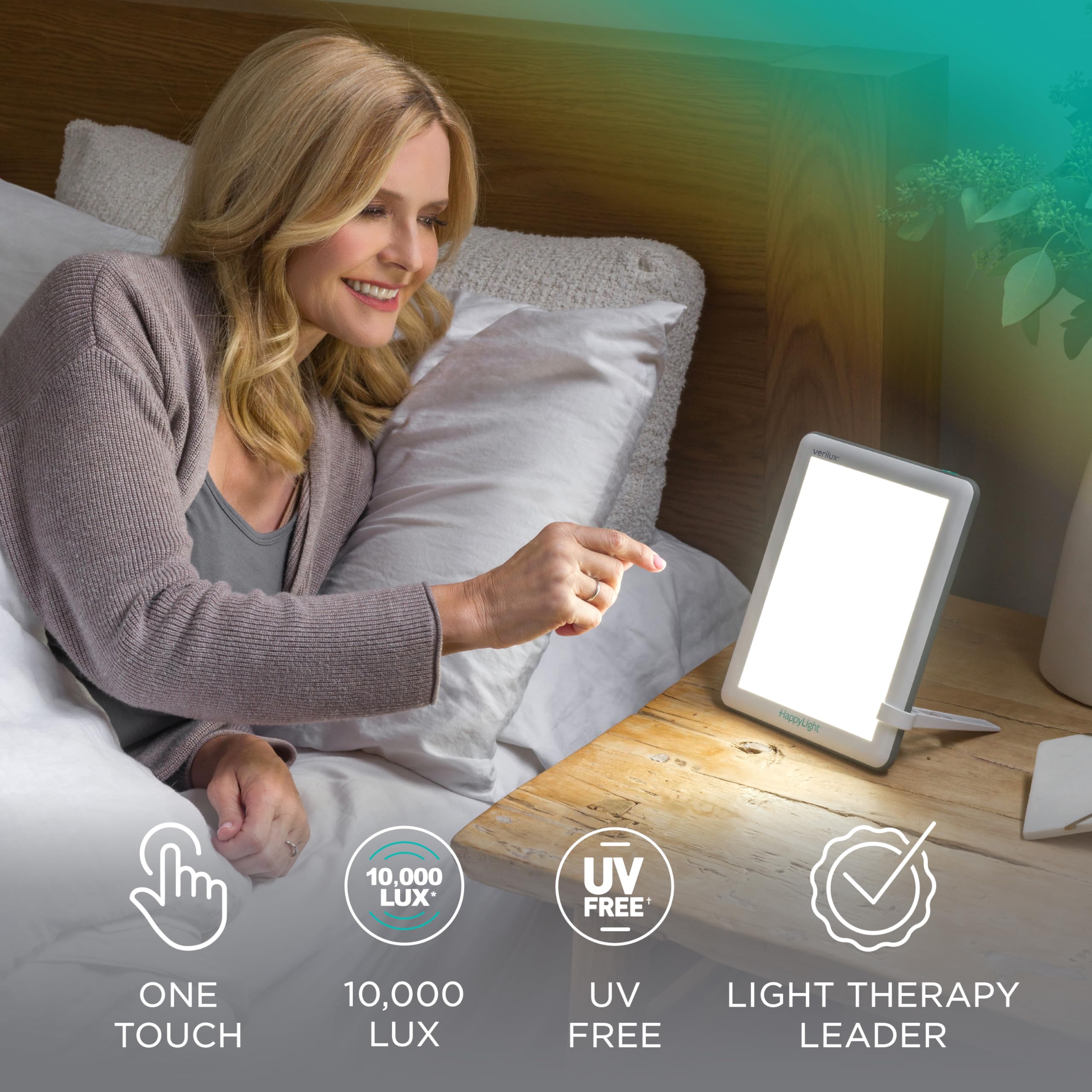 Verilux HappyLight Lucent luz UV libre apta para uso diario