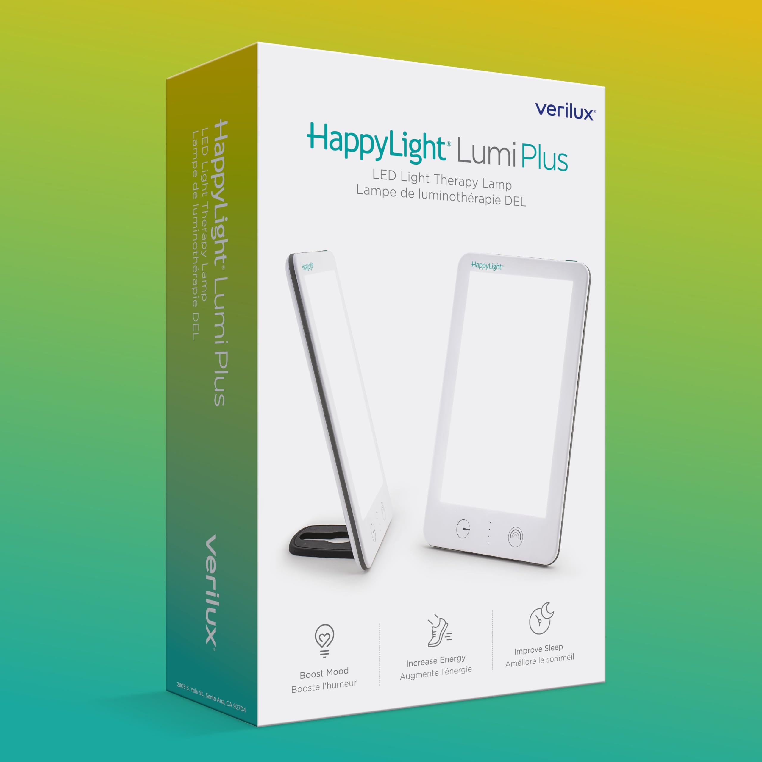 Verilux Lumi Plus ultra-thin portable design for home and travel